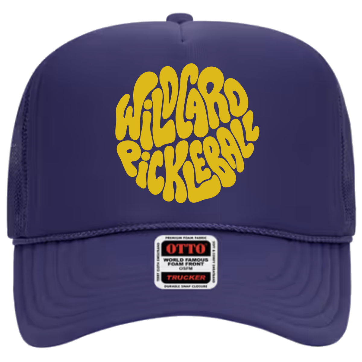 We Bleed Purple & Gold Trucker