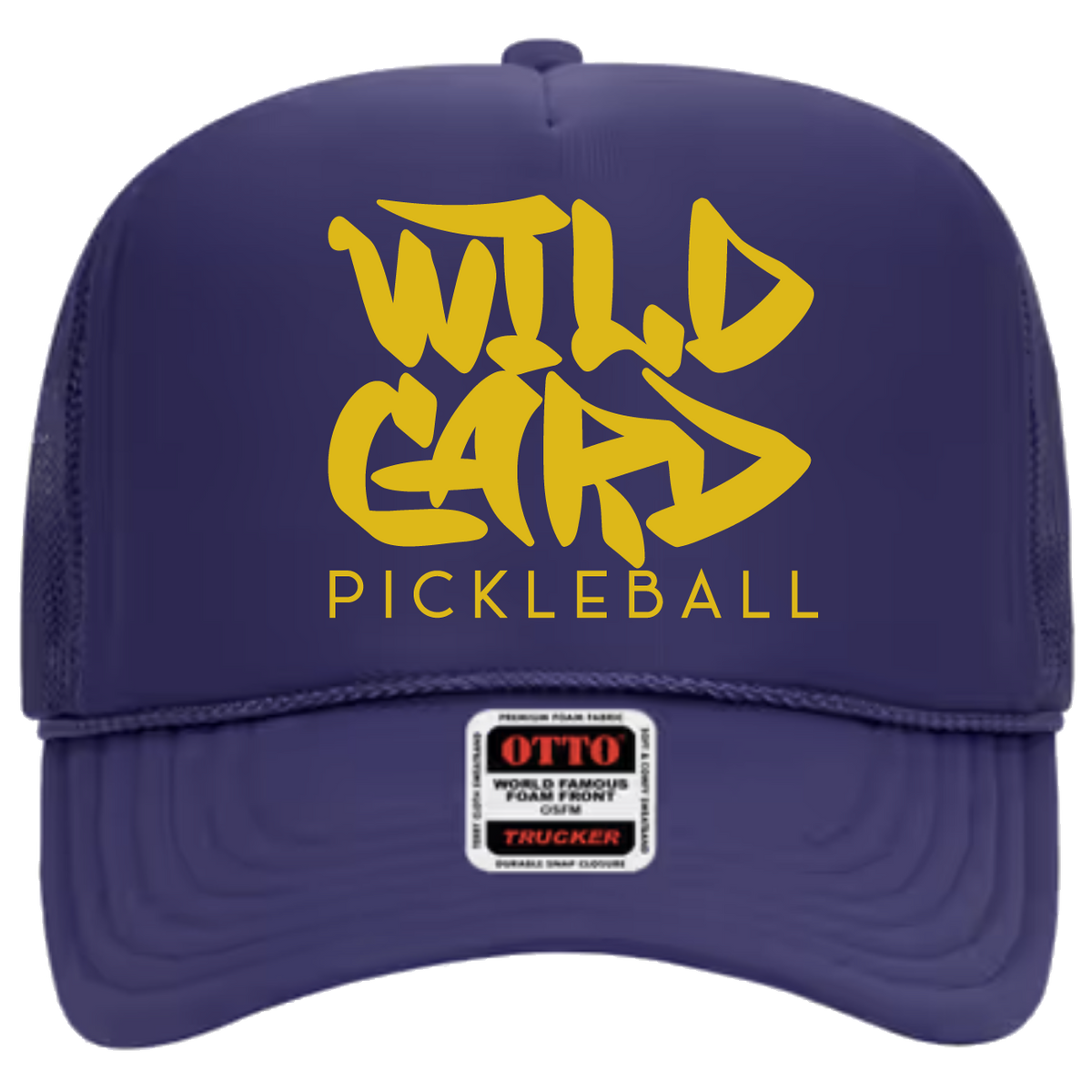 We Bleed Purple & Gold Trucker