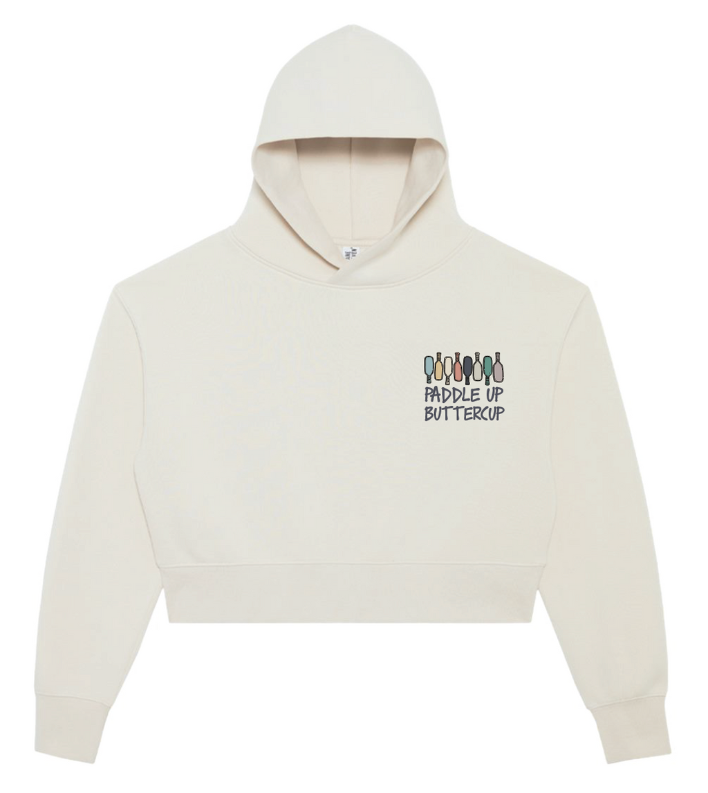 Paddle Up, Buttercup | Cropped Hoodie