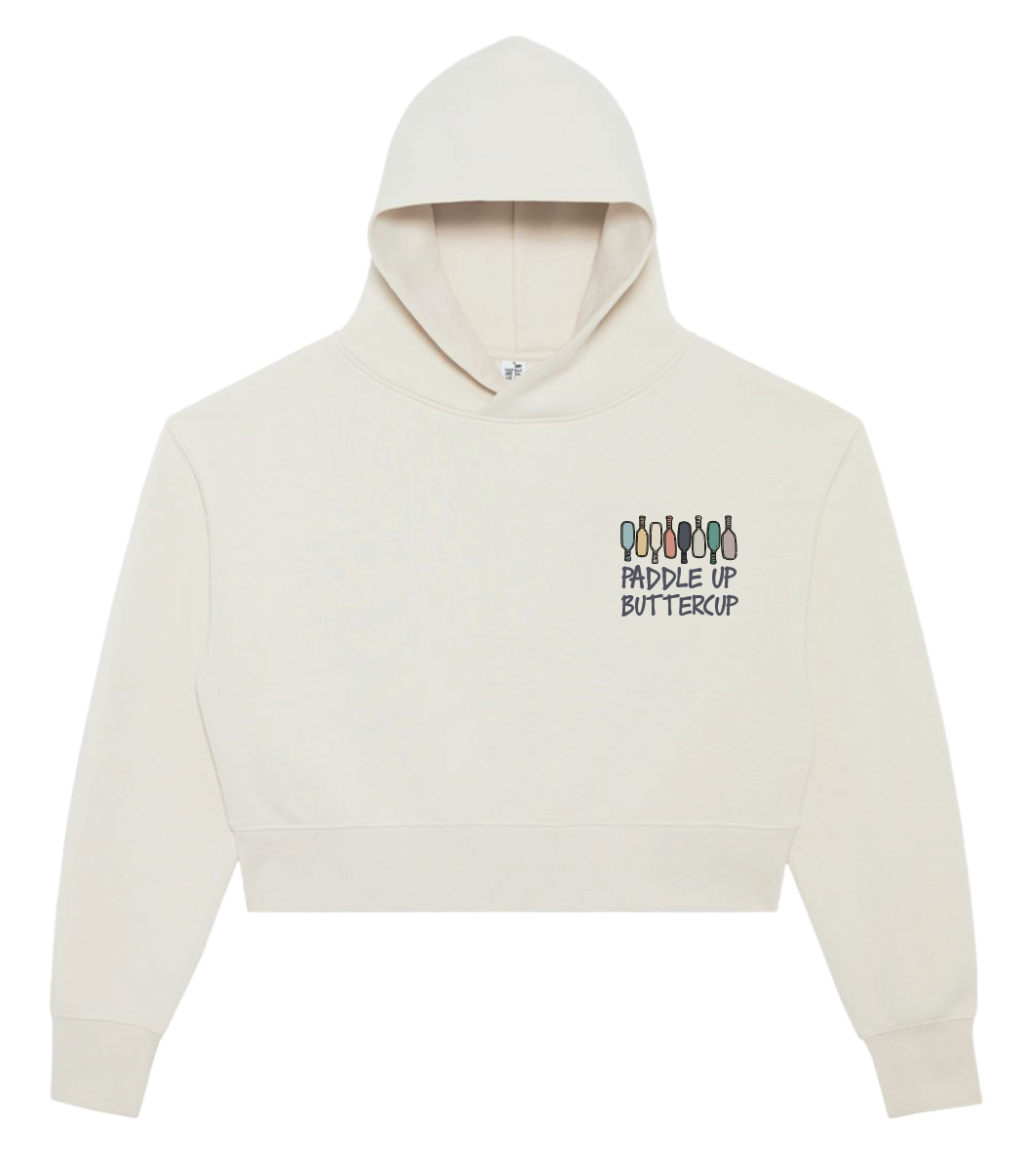 Paddle Up, Buttercup | Cropped Hoodie